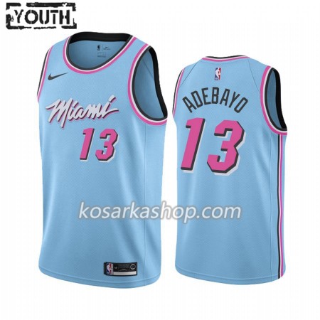 Dres Miami Heat Bam Adebayo 13 Nike 2019-20 City Edition Swingman - Dječji